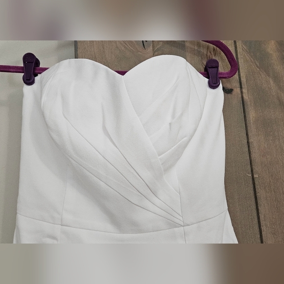 LILLY PULTIZER Kylo Strapless Skirted Romper In White. Size 2 NWT - Picture 12 of 16